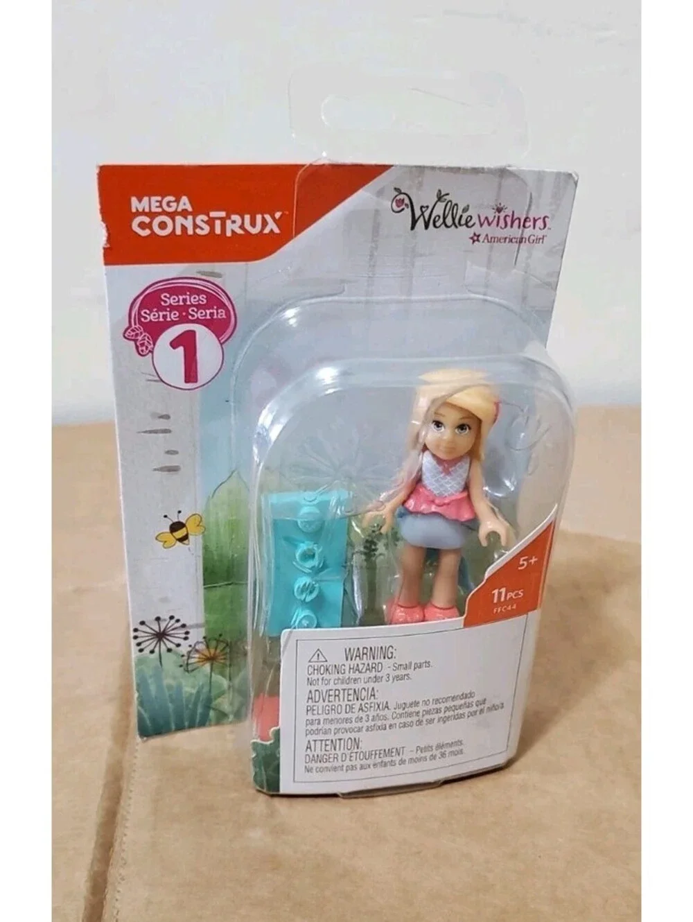 Mega Construx WellieWishers American Girl Series 1 Camille Mini Figure FFC44 New